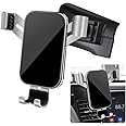 LUNQIN Car Phone Holder for Mitsubishi Outlander 2014-2021 and Mitsubishi Outlander PHEV 2018-2022 Auto Interior Accessories Best Cell Phones Mount Cellphone Mobile Cradle Charging Navigation Bracket