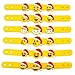 OHill 36Pcs Christmas Bracelets Emoji Wristbands for Xmas Party Favors Supplies, Party Goodie Bags