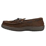 L.B. Evans Men's Marion Moccassin, Chocolate, 13 M US