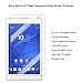Sony Xperia Z3 Tablet Compact Screen Protector, Rerii Tempered Glass Screen Protector for Sony Xperia Z3 Tablet Compact, High Definition, 9H Hardness, 0.3mm Thickness, Delicate Touch, Real Glass