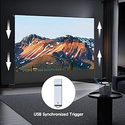 IN&VI Motorized ALR Floor Rising Projector Screen