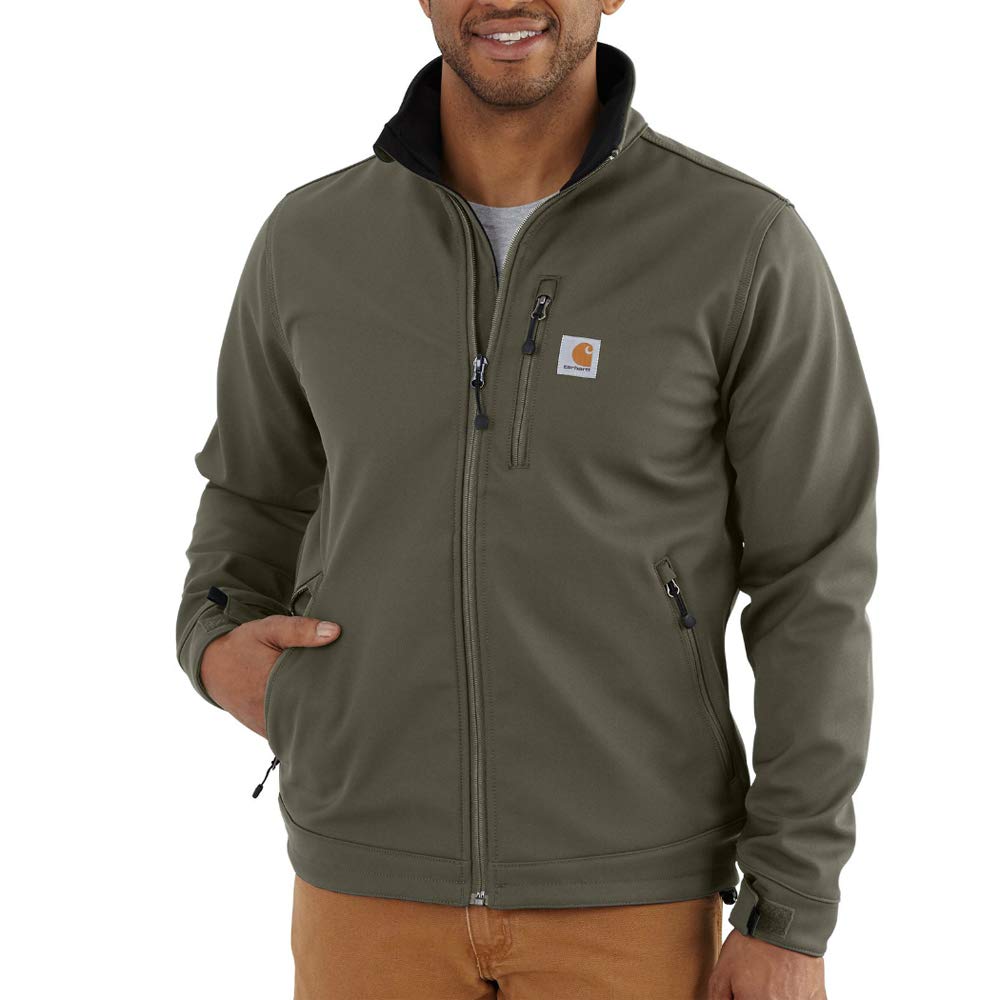 Carhartt Mens Crowley Jacket (Regular and Big & Tall Sizes) Work Utility Outerwear, Moss, X-Large US Image Carhartt Mens Crowley Jacket (Regular and Big & Tall Sizes) Work Utility Outerwear, Moss, X-Large US Image