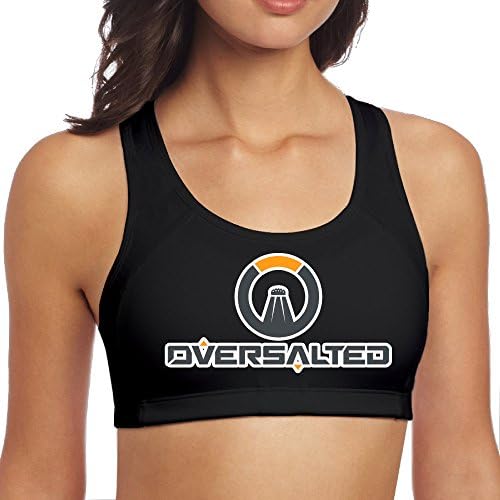 EWIED Women's Oversalted Logo Yoga Vest Black SizeL
