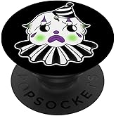 Kewpie Baby Spooky Clown Sad Doll PopSockets Adhesive PopGrip