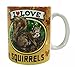 Evolution Avenue I love Squirrels Gift Collection (Women Cotton Socks)