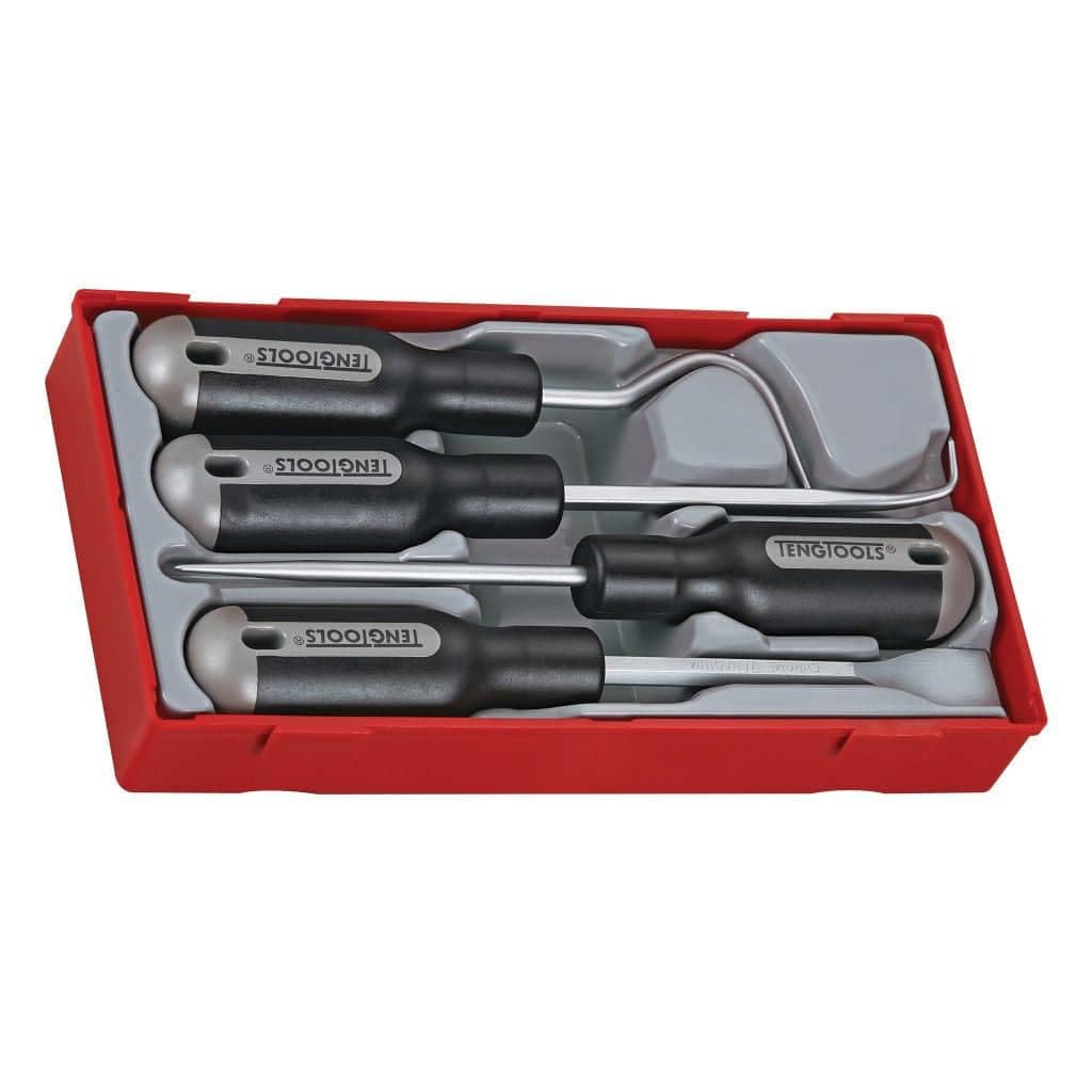 Teng Tools 4 Piece Scraper & Rem'L Set Tool Control System - TTSR04