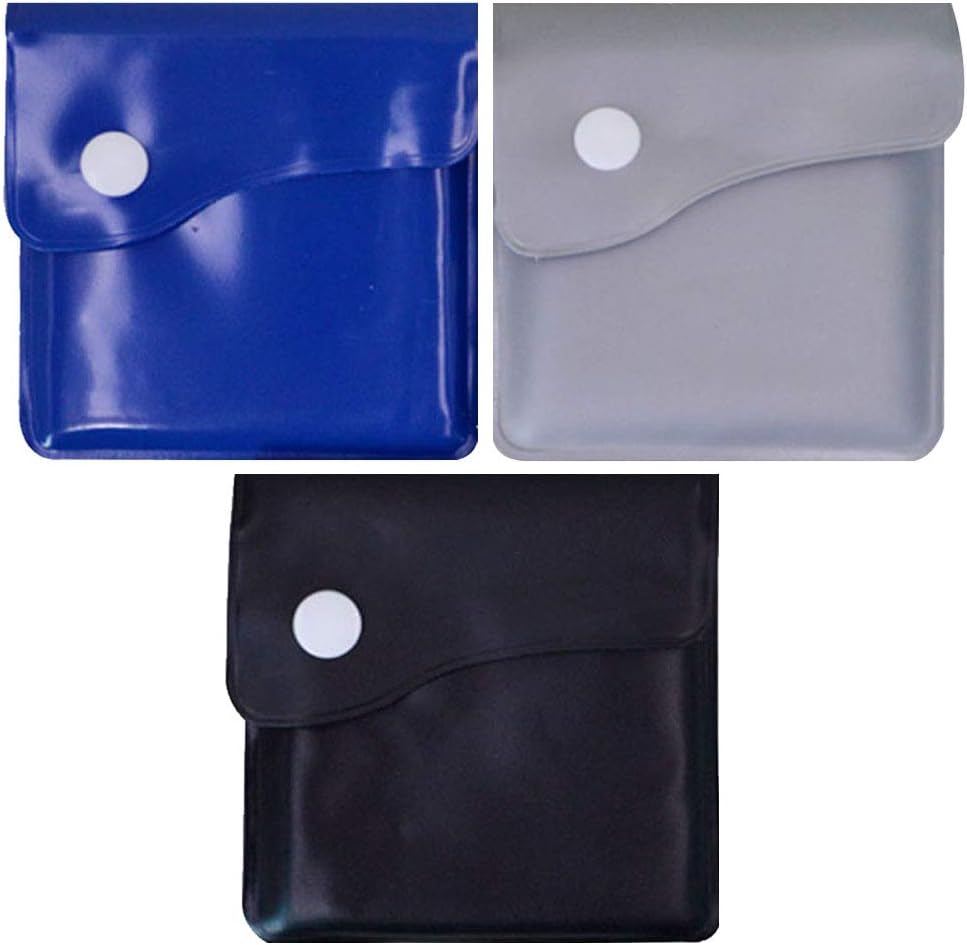 LABANCA 3 Pack Pocket Ashtray Pouch Portable Environment