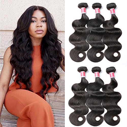 Beauty Princess Brazilian Hair 3 Bundles 8A Virgin Unprocessed Human Hair 16 18 20inch Brazilian Body Wave