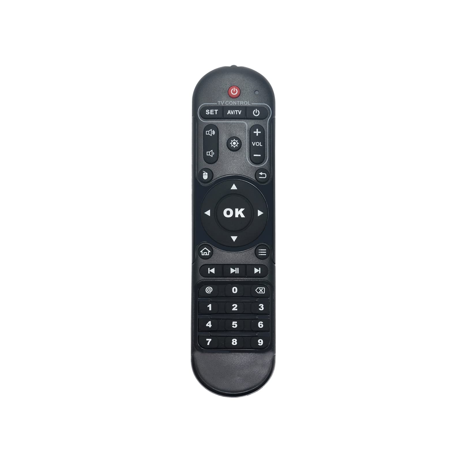 X33-005 Replaced Remote Compatible with Android TV Box MXQ Pro, MX10, T95M, T95Q. T9. T95mini mx9 H96 H96 pro+ H96max x96mini x96max v88 hk1max hk1play X96 Air A95X R2