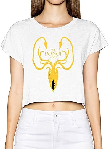 Game Of Thrones House Greyjoy Printed Tee Shirt Short Sleeve Women Sexy Shirts