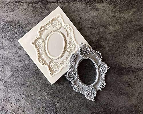 KITCHY New European Retro Relief Pattern 3D Silicone Molds Fondant Cake Decorating Tools Cake Moulds Baking Tools