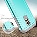 Samsung Galaxy S5 Active Case, RANZ Grey with Aqua Blue Hard Impact Dual Layer Shockproof Bumper Case for Samsung Galaxy S5 Active (G870A) ONLY