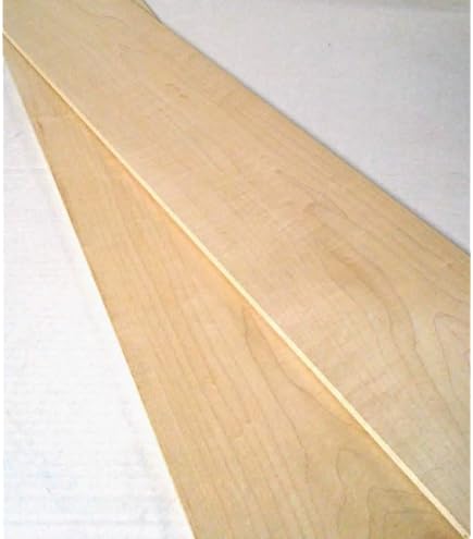 Cherry Wood Boards - S4S Lumber, 1/8" X 8" X 24", Perfect For Woodworking Projects