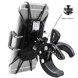 Universal Bicycle Handlebar & Motorcycle Holder Cradle for Bike Motorcycle Baby Carriage Phone Holder Mount W 360 D Rotate for iPhone 6 / 6s Plus, Samsung S6 Edge S7 S7 Edge, GPS Device