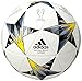 adidas Champions League Finale Kiev Capitano Soccer Ball, White/Yellow/Blue, Size 5