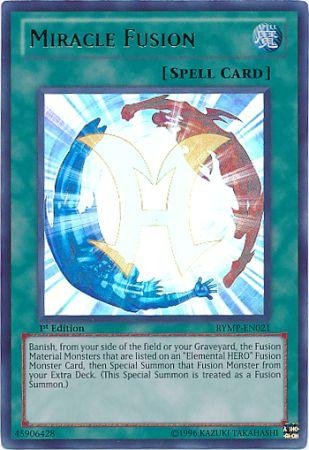 Yu-Gi-Oh! - Miracle Fusion (RYMP-EN021) - Ra Yellow Mega-Pack - 1st Edition - Ultra Rare