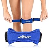 Patella Knee Strap for Knee Pain Relief for Hiking, Soccer, Basketball, Volleyball & Squats (1 Piece)