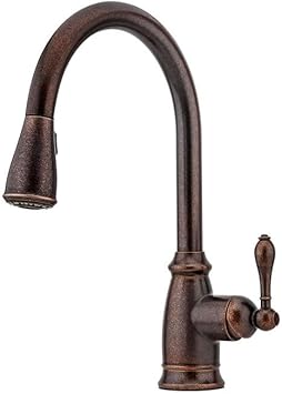Pfister Canton Single Handle Pull Down Sprayer Kitchen Faucet In