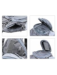 Chaleco de pesca mochila combo fishing Tackle chaleco para aparejos de pesca y equipos, tamaño ajustable para hombres y mujeres