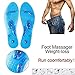 Prince2018 Massage Insoles Health Foot Magnetic Therapy Natural Magnet Acupressure Shoe Pads Massaging Black (S (26CM))thumb 4