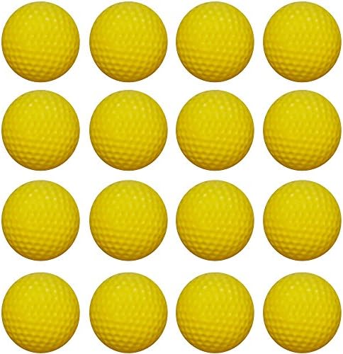 100pcs Rounds for Nerf Rival Apollo Zeus Refill Toy Compatible Gun Bullet Balls (Yellow)