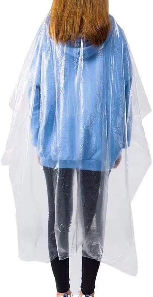 VAINECHAY 50PCS XXL 120 * 150CM PE Disposable Hair Cutting Barbers Cape