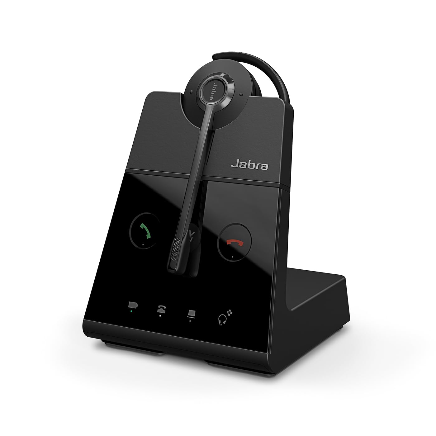 Photo 1 of Jabra Engage 65 SE (Second Edition) Wireless Headset, Convertible – Telephone Headset with Industry-Leading Wireless Performance, Advanced Noise-Cancelling Microphone, All Day Battery Life - Black