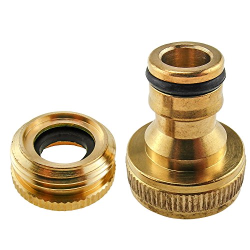Brass Male Quick Release Connector to Female GHT 3/4" or Female GHT 1