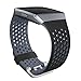 SKYLET Bands Compatible with Fitbit Ionic, Soft Silicone Breathable Replacement Wristband Compatible with Fitbit Ionic Smart Watch with Buckle