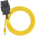 Alchiauto Ethernet enet Cable RJ45 obd2 ethernet Cable g Series Interface Cable for e-s-y-s bootmod3 i-sta
