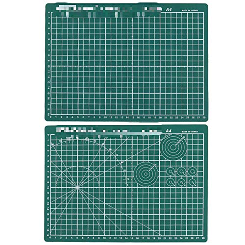 Schneidematte A2/A3/A4, doppelseitig, PVC, selbstheilend, Patchwork-Werkzeug, handgefertigt, geeignet für Büro und… – Bild 5