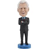 Royal Bobbles Bill Clinton, 42nd President of the United States &ndash; American History Collection &ndash; 8.5 Inches Tall &ndash; Collectible Bobblehead Statue