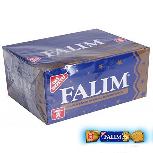 Falim 300 Pieces Sugar Free Chewing Gum-Damla Sakizli