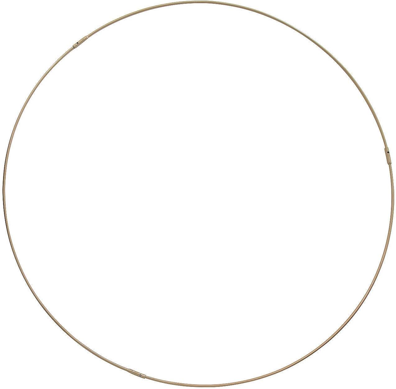 Gold Metal Hanging Hoop 36 Inch in Diameter Wedding and