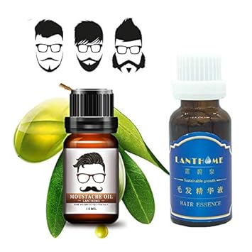 Buy Shreeyas 2pcs Lanthome Beard Growth Oil Thicker Essence Fast