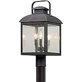 Troy Lighting Chamberlain - 3 Light Outdoor Post Mount-20 Inches Tall and 10 Inches Wide