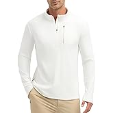 baleaf Fleece Quarter Zip Pullover Men Sweatshirt with Zipper Pocket Reflective Strip Running Golf Causal