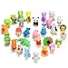 GoaPly 30PCS Mini Animals Erasers Cute Erasers Set Japanese Puzzle Eraser Novelty Erasers Toys for Boys and Girls Eraster Party Favors Gift Educational Toys.