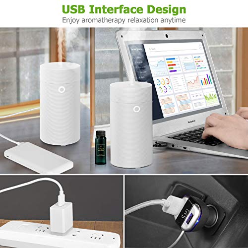 Car Diffuser,USB Diffusers for Essential Oils,Mini Diffuser For Car