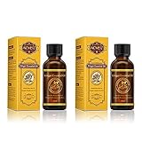 Aliver Lymphatic Drainage Gingerl Oil 100% PURE Natural Ginger Boy Massage Oils Plant Massage Oil 30 ml（2Pack）