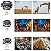 iPhone Camera Lens Kits - Pretmess 4K HD 11 in 1 Aspherical Wide Angle Lens+Super Macro+Fisheye Lens+Telephoto, Phone Lens for Android/iPhone,Cell Phone Video Lens for iPhone/Samsung/Most Smartphone