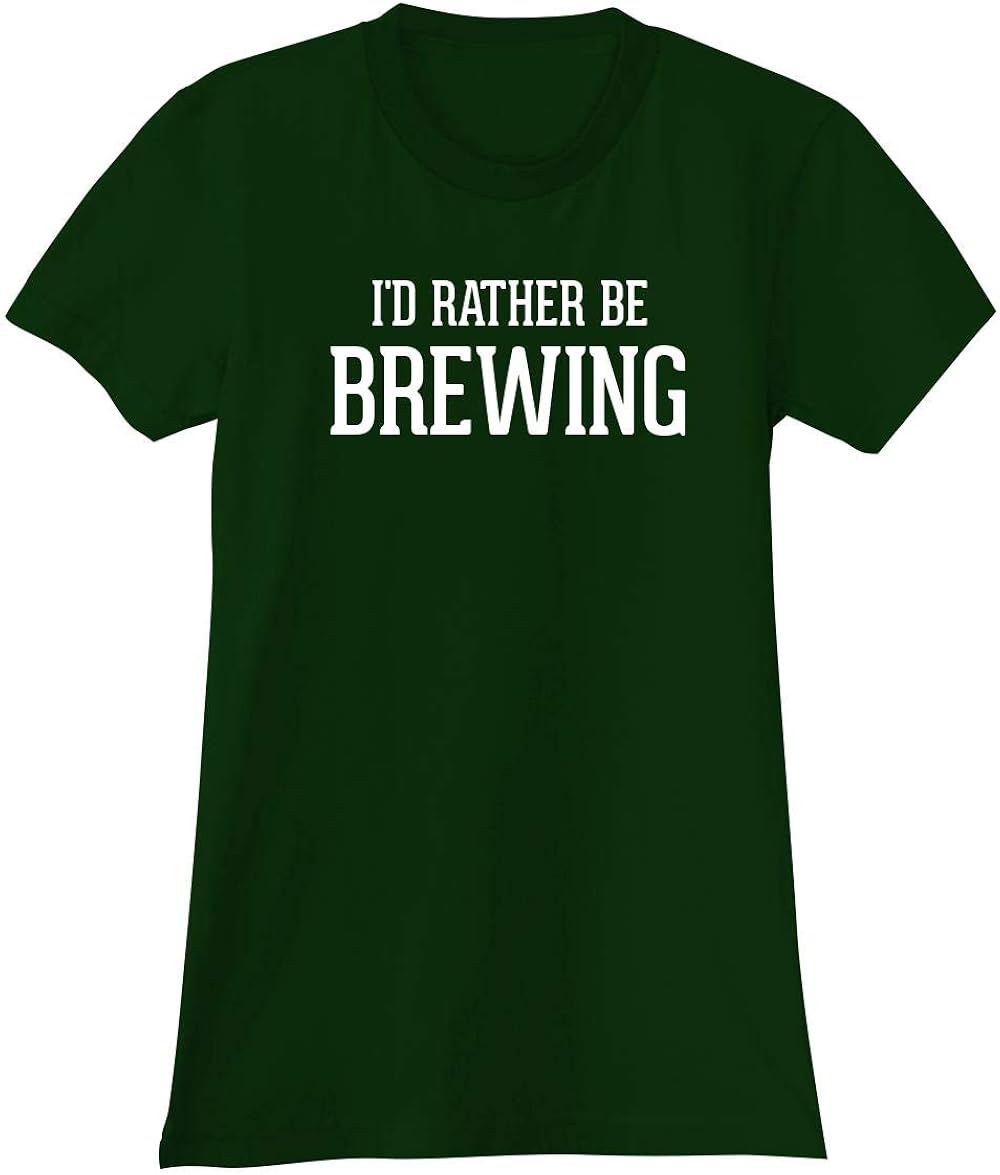 I'd Rather Be BREWING - A Soft & Comfortable Women's Junior Cut T-Shirt