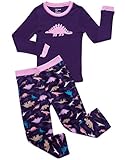 Fleece & Cotton 2 Piece Pajama Dinosaurs Girl 3 Years