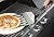 ModernHome 3 Piece Set Grill King Pizza Stone Kit, Natural