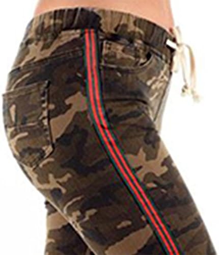 Moda Jeans Plus Size Sweet Look Colombian Design Butt Lifter Women Denim Jeans- Levantacola-Camo- B4001 (2X/Size 17 Jogger, Camo Joggers)