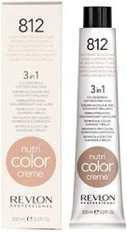 Revlon Nutri Color Creme Ammonia Free 812 Light Pearly Beige Blonde