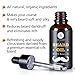 Beard Oil for Men，All Natural Leave in Conditioner and Softener Organic Gentlemen's Beard Care Oil 1oz .