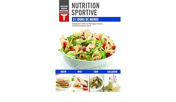 Nutrition Sportive Savoir Quoi Manger Stephanie Grand