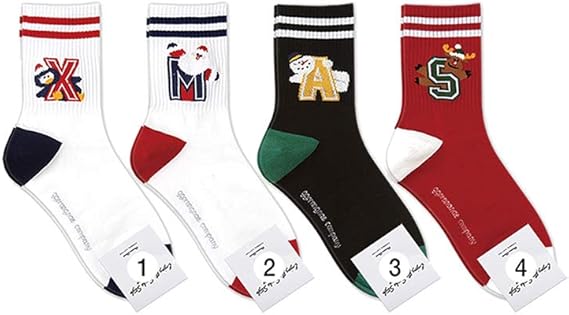 Amazon Ggorangnae コランネ Christmas クリスマスaa ソックス 通販