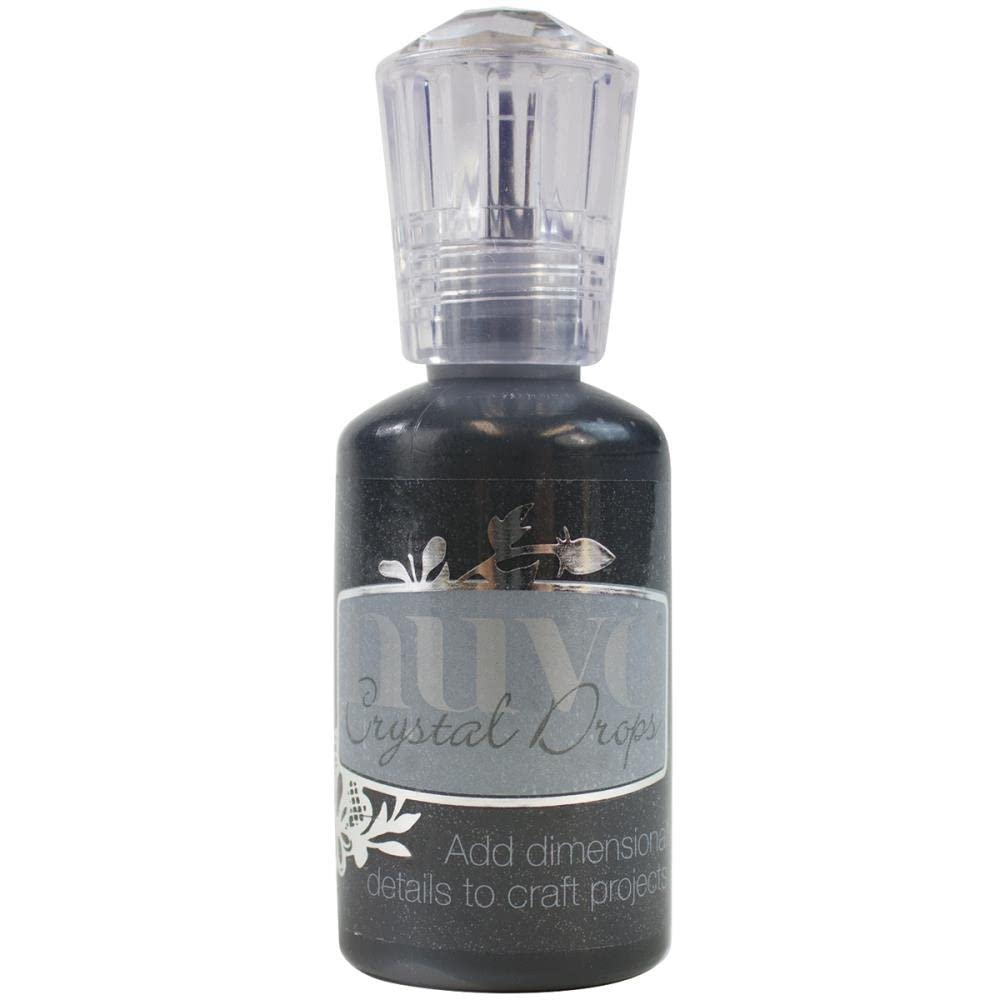 Tonic Studios Nuvo 1.1 Oz Crystal Drops, Black (Ebony Black), 3.17x3.17x8.89 cm